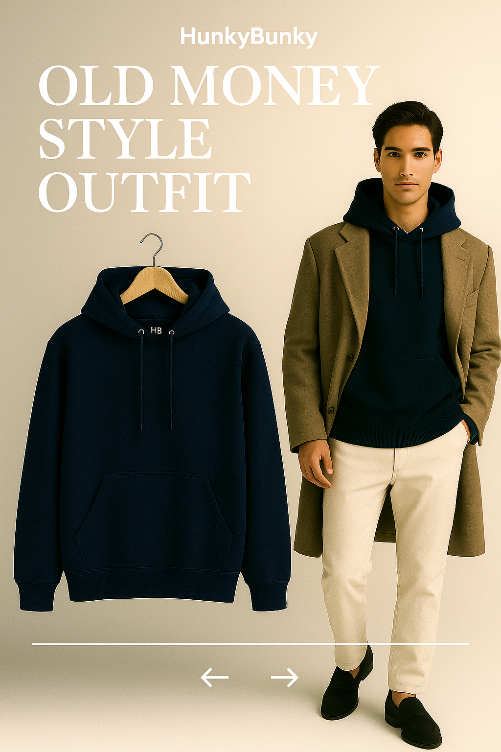 Heavy Fleece Old Money Oversized Hoodie