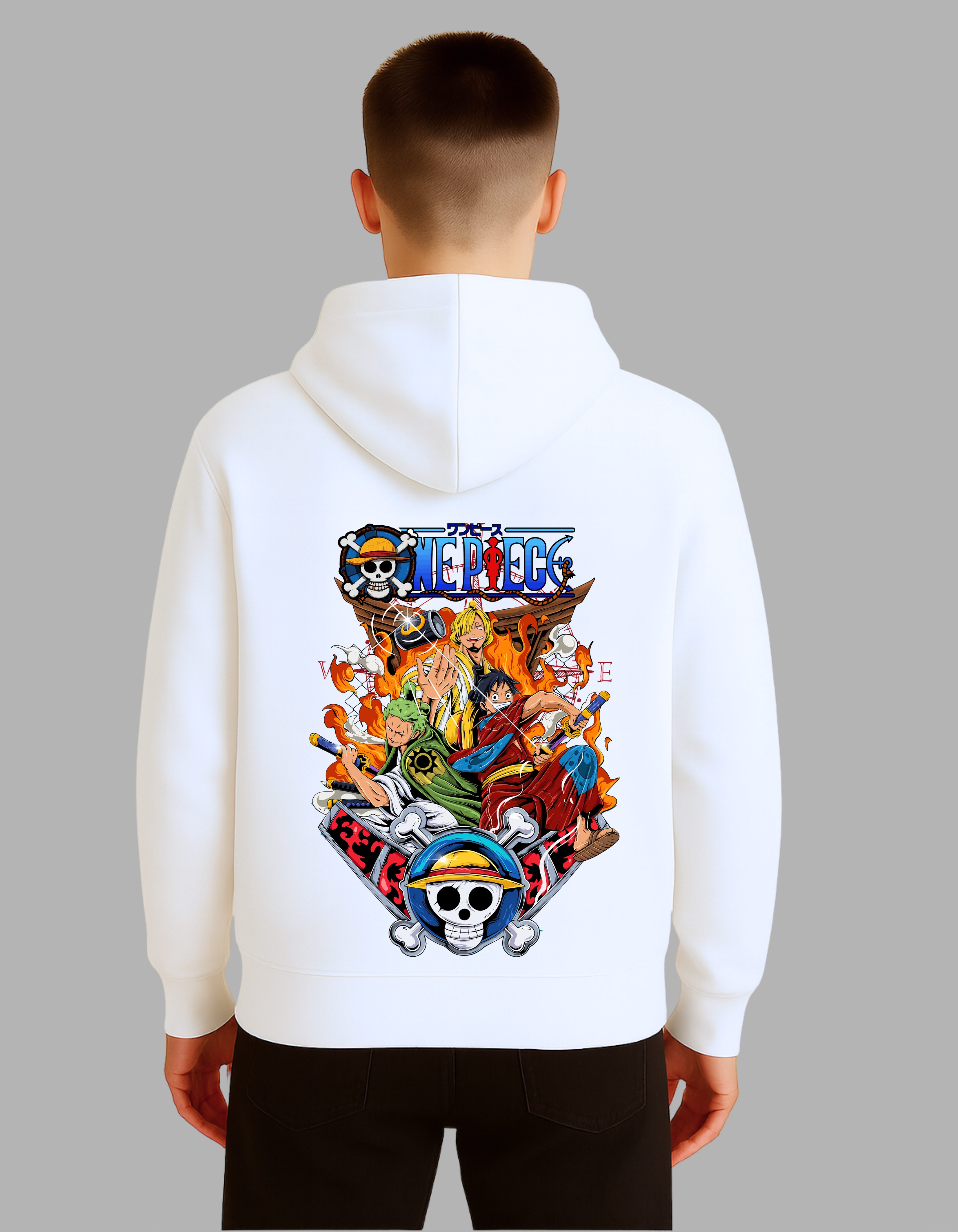 Straw Hat Pirates premium hoodie