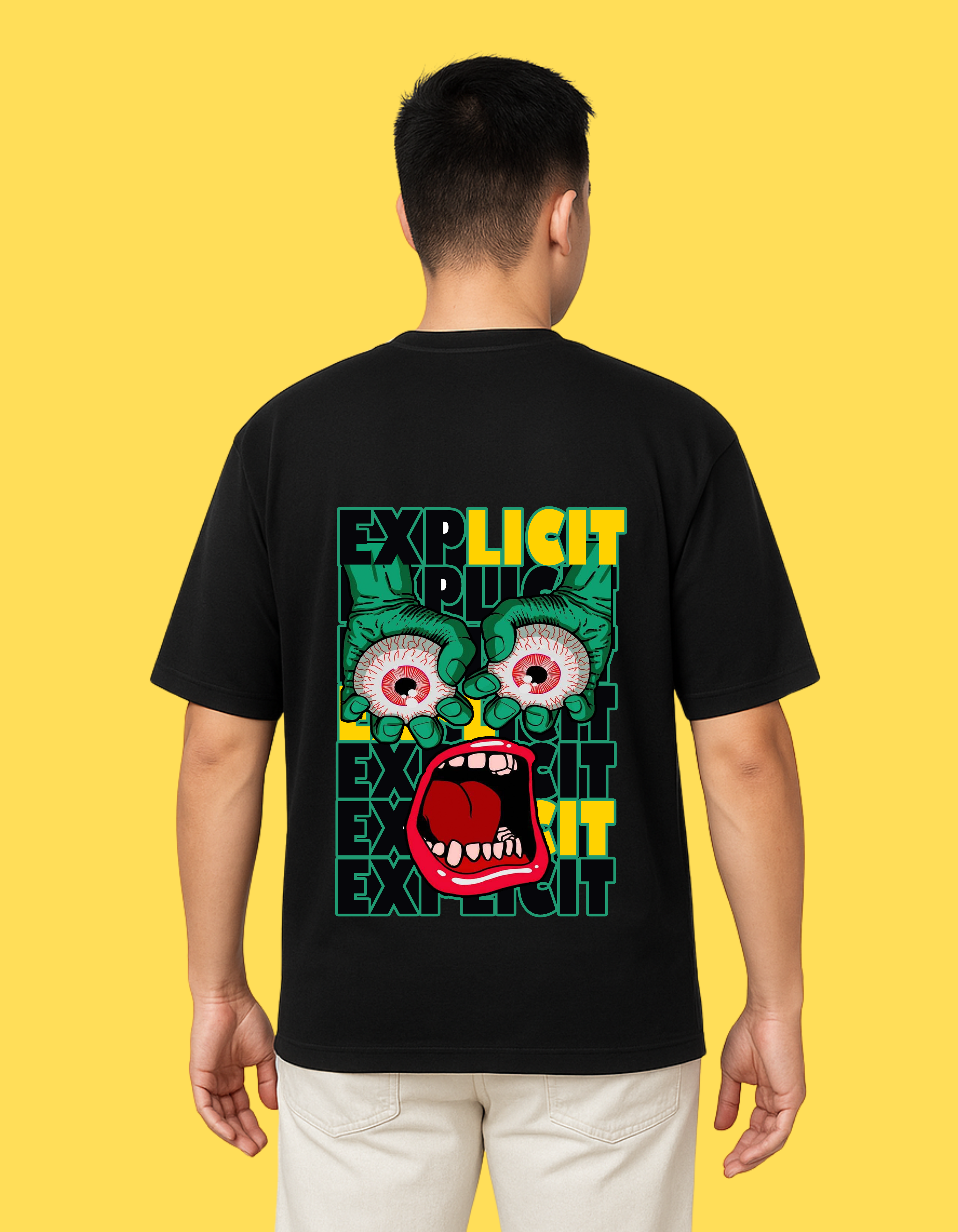 Explicit Oversized T-Shirt