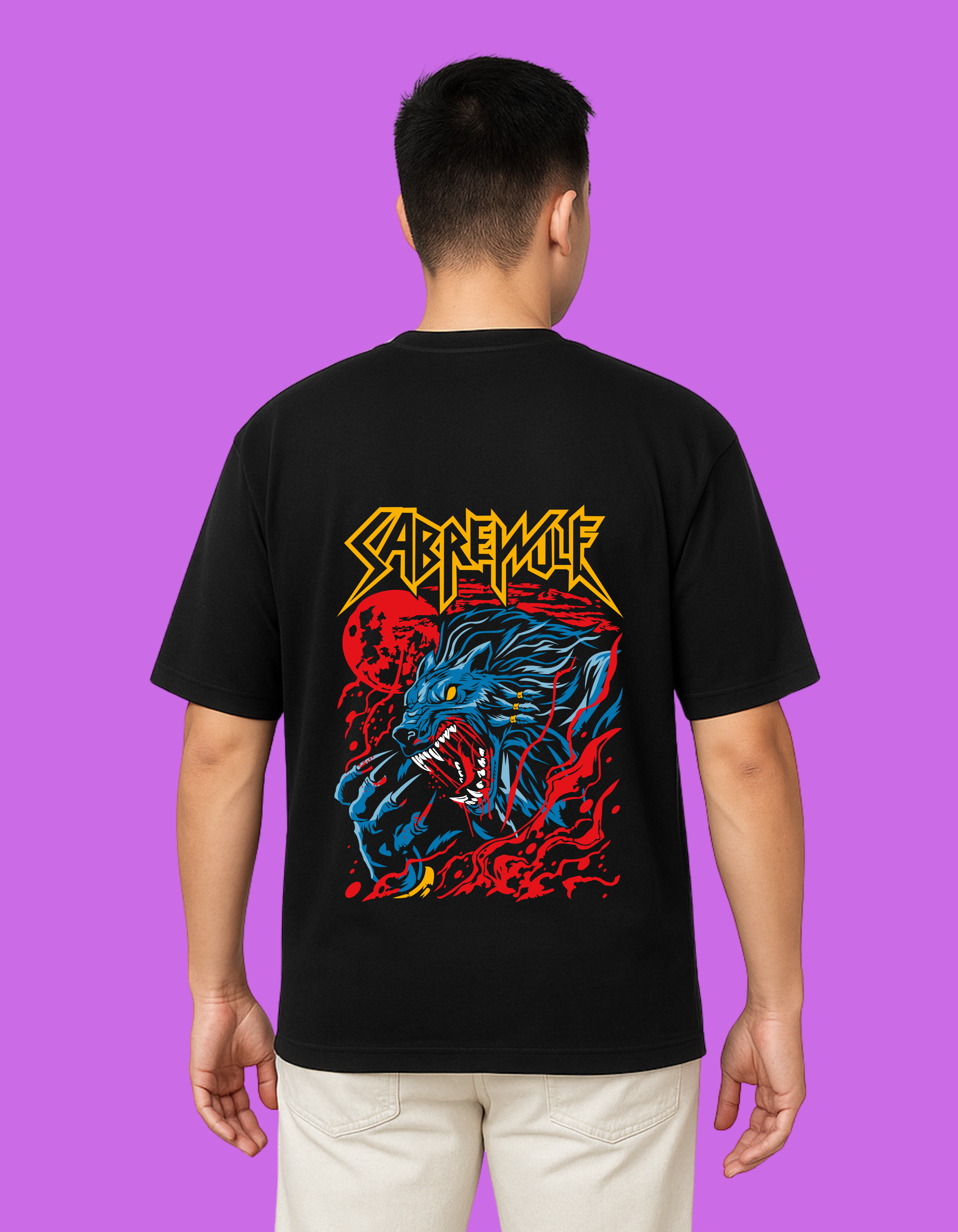 Sabrewulf Oversized T-Shirt