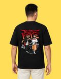 Bold Respect Hustle Oversized T-Shirt