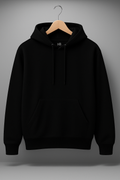 Heavy Fleece Oversized Hoodie (Black)