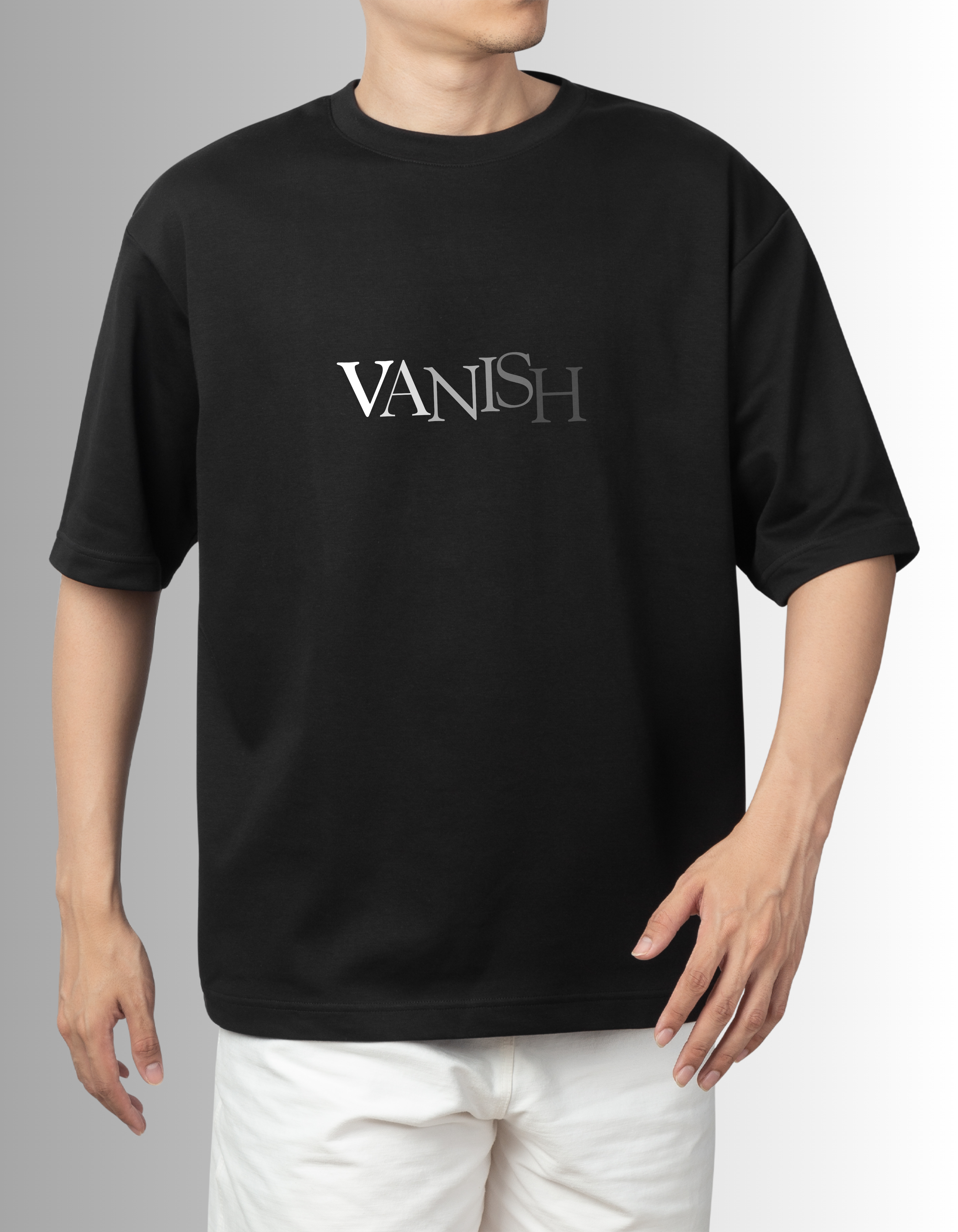 VANISH MINIMAL OVERSIZED TEE