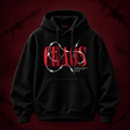 Chaos Barbed Wire Typo Hoodie (320 gsm)