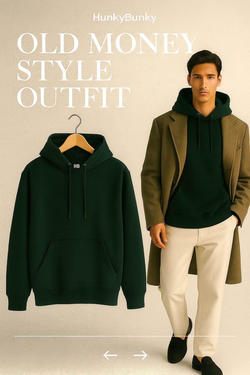 Heavy Fleece Old Money Oversized Hoodie
